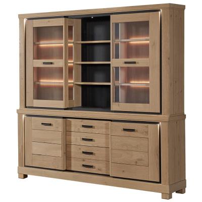 Oakham Large Sideboard With Glass Top